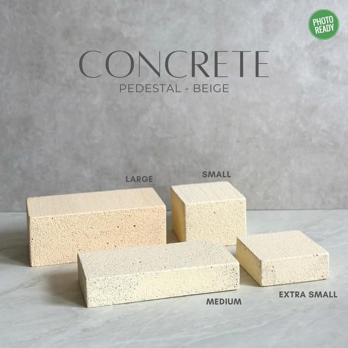 [Large] Concrete Pedestal - Photo Props Foto Props Prop Foto Alas Foto