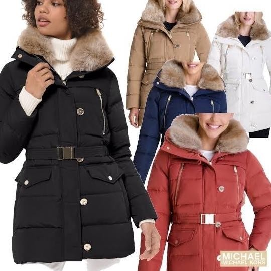 Jaket Women's Winter Jacket Michael Kors Isi Bulu Angsa. TS