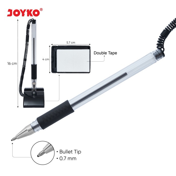 

Joyko Pen Stand Ball Pen Pulpen Pen Meja Joyko Kantor Berdiri Psbp-150
