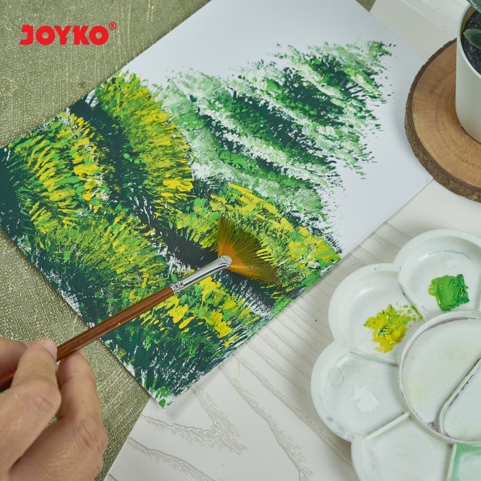 

Joyko Fan Brush / Kuas Lukis Bentuk Kipas Joyko Br-10-3