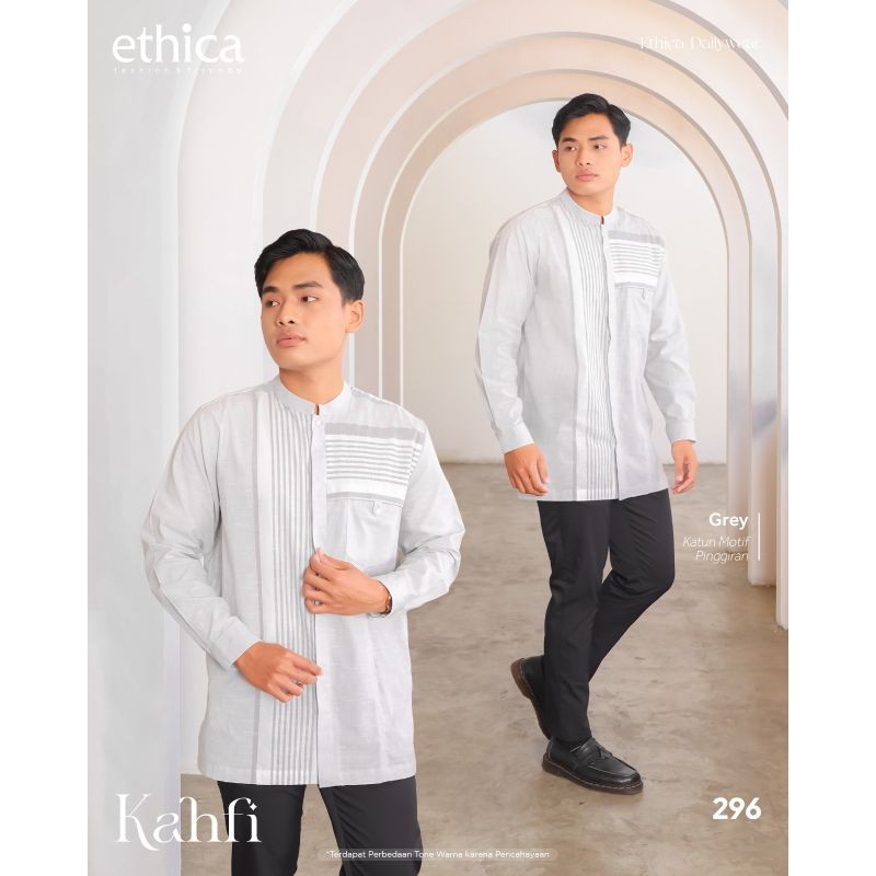 BAJU KOKO ETHICA KAHFI 296 DAN KAHFI 297 / KOKO LENGAN PANJANG / KOKO LENGAN PENDEK / KOKO ANAK MUDA