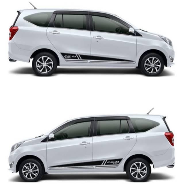 Stiker List Mobil Calya Cutting Stiker Pintu Mobil Calya Stiker Mobil Calya Stiker Mobil Avanza Stik