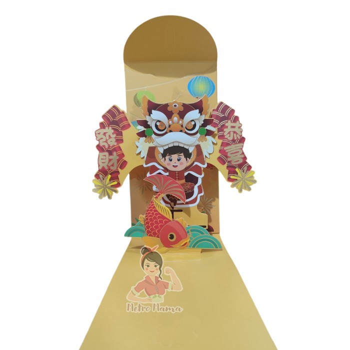 

Imlek Kertas Angpau 2025 Pop Up 3D Angpao Imlek Lebaran Natal Ultah - Imlek Barongsai !NEW