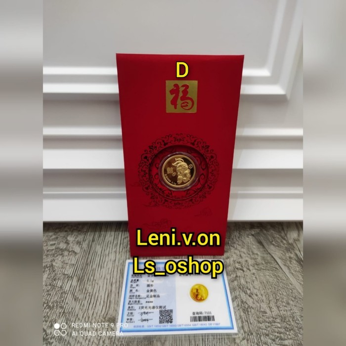 

Imlek Angpao Imlek 2023 Kelinci Rabbit Red Pocket Sincia Ampau Tahun Baru - Model D !NEW