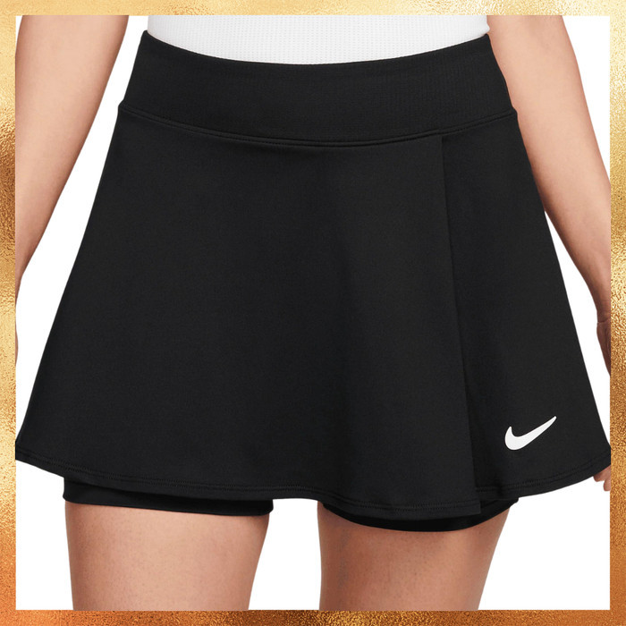 Murah Ready Stock Rok Tennis Wanita Nike Golf Court Skirt Black 100% Original DH9779-010 Non COD