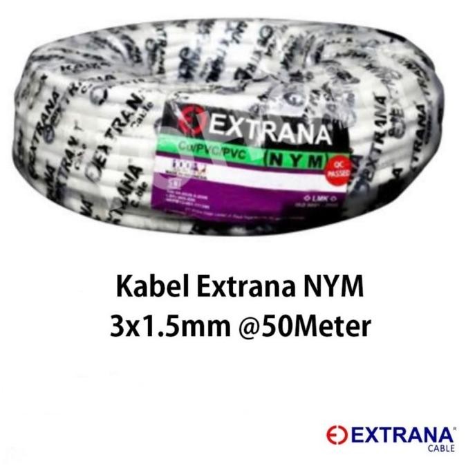 Extrana Kabel Nym 3X1.5 Isi 3 Nym 3 X 1,5 1 Roll 50M