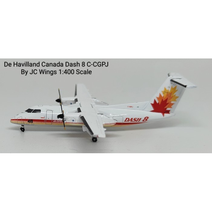 De Havilland Canada Dash 8 C-CGPJ By JC Wings 1:400 Scale