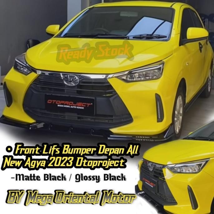 Front Lips Bumper Depan All New Agya 2023-2024 Otoproject