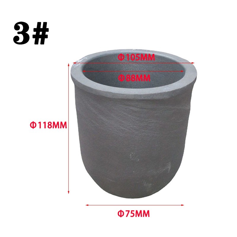 3/5/12 #Graphite Melting Crucible/Wadah Grafit Crucible/High-Purity Melting Graphite Crucible