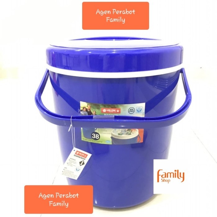 TERLARIS GOJEK GRAB Termos Nasi Es Rice Bucket Ice Bucket Lion Star 38 Jumbo