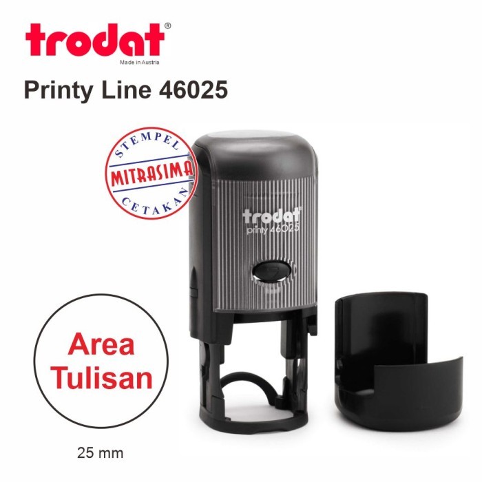 

TERLARIS! Stempel Trodat 46025 ( Model Bulat )