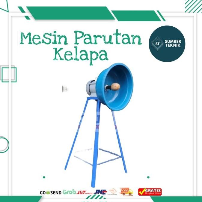 Terlaris Yokohama Mesin Parutan Kukur Alat Kukuran Kelapa Dinamo Listrik Set Ready Stok