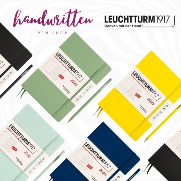

LEUCHTTURM 1917 2025 Weekly Planner & Notebook Medium A5 Hardcover
