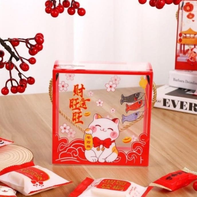 

Fgh Dus Mika Tali Imlek Hampers Parcell Mika Tenteng Kue Kering Cny
