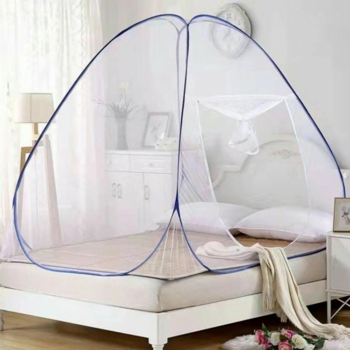 kelambu nyamuk 120x200 - kelambu tempat tidur lipat 120 x 200