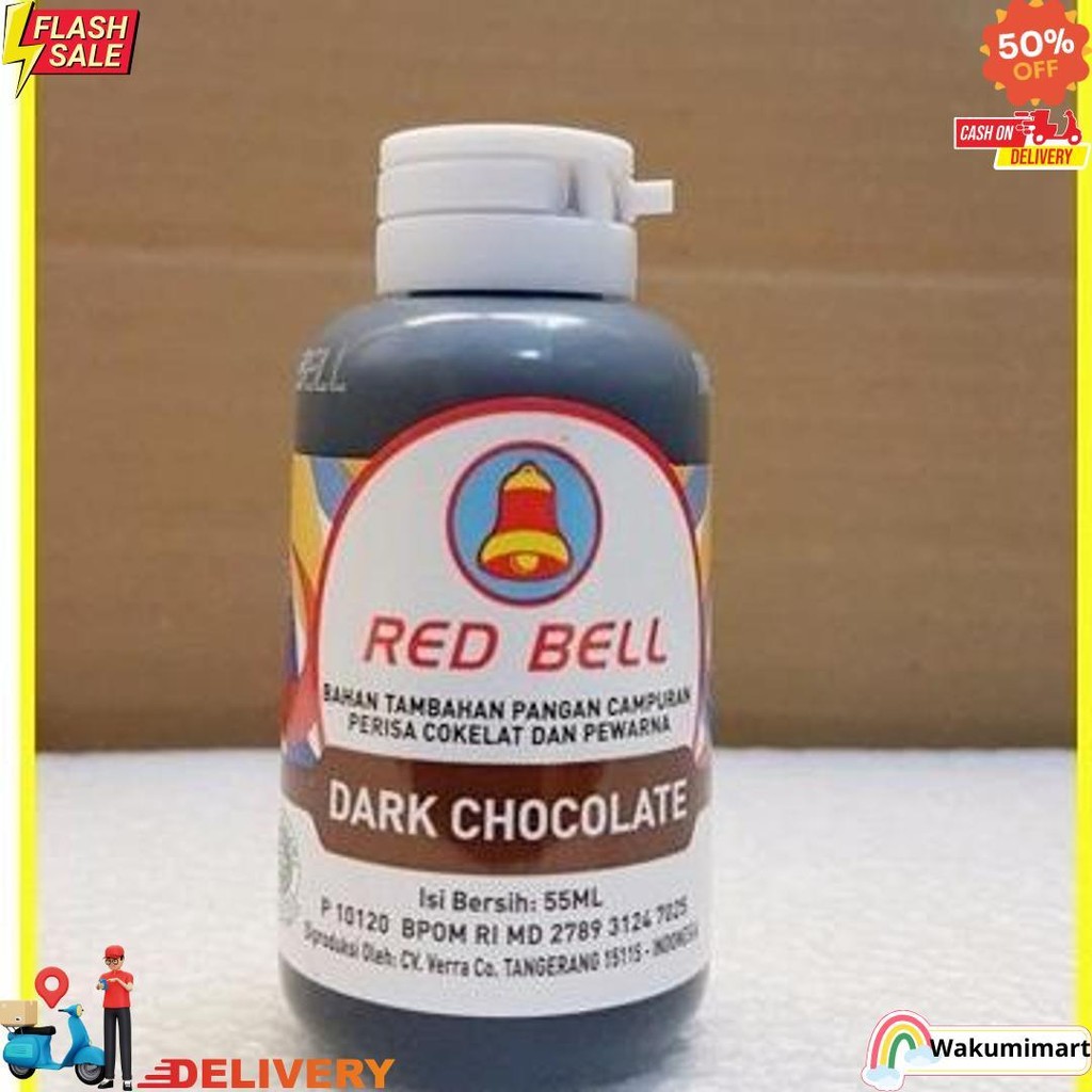 

Pewarna Dan Perisa Red Bell Rasa Dark Chocolate Coklat 55Ml Bj Termurah