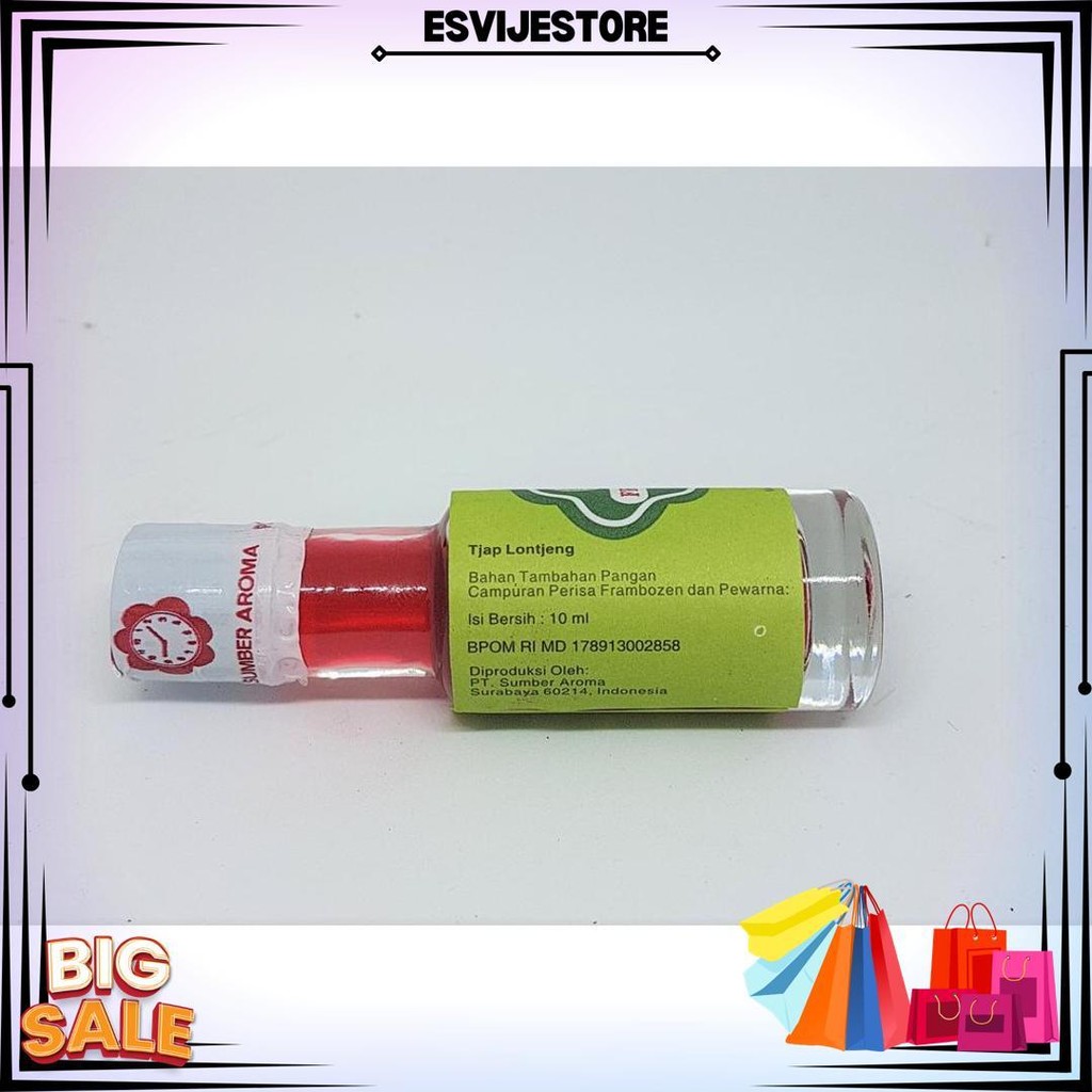 

Essence Frambozen Tjap Lontjeng 10Ml Bj Terlaris