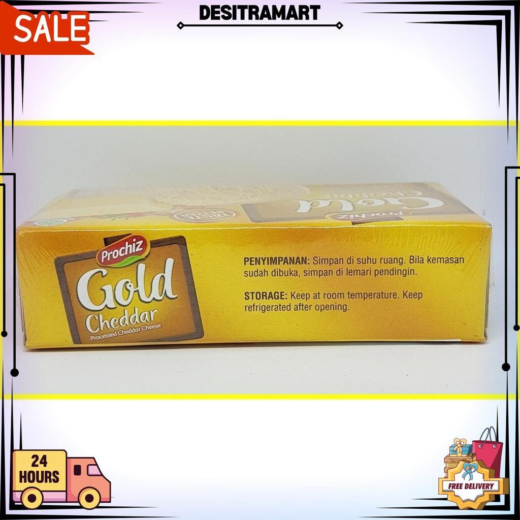 

Keju Prochiz Gold Cheddar 170 Gr Bj Best Seller