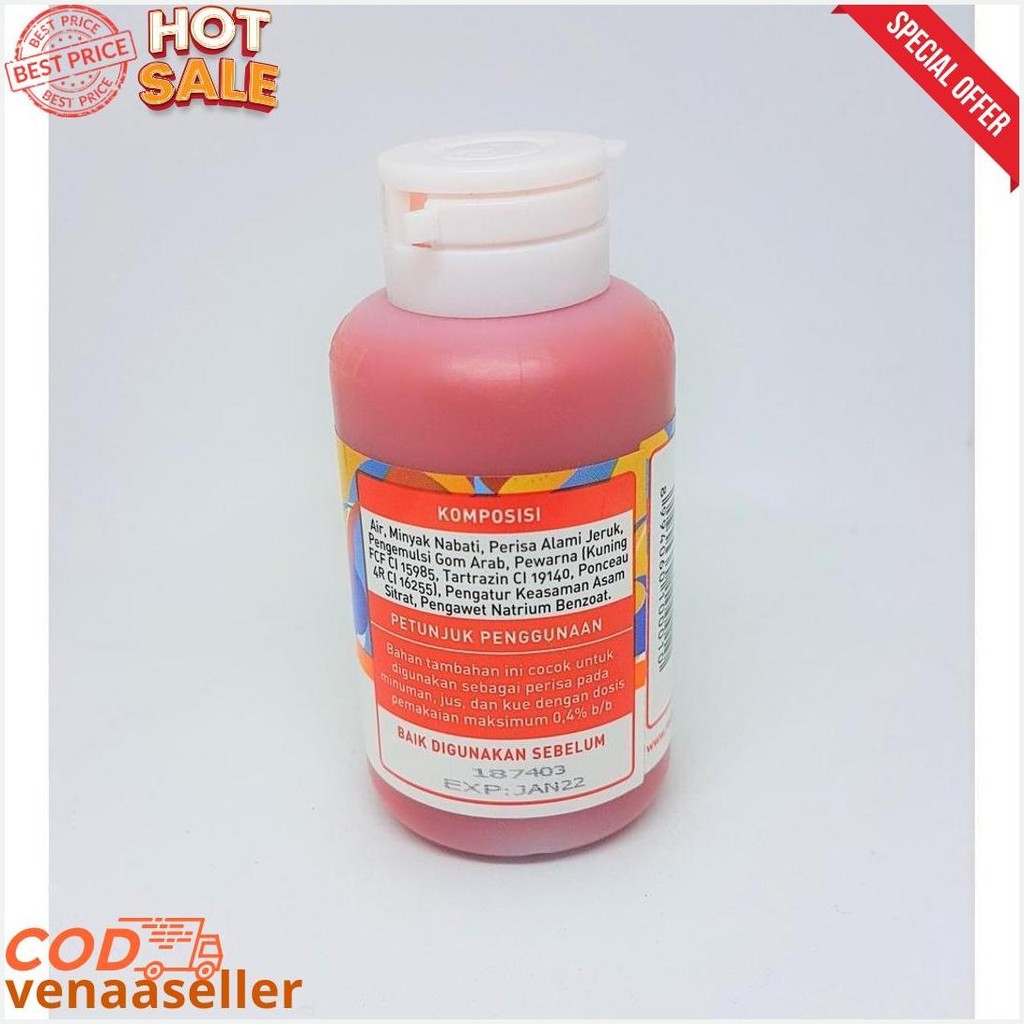 

Perasa Dan Pewarna Red Bell Rasa Orange Base Special 55Ml Terlaris
