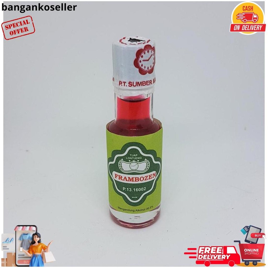 

Essence Frambozen Tjap Lontjeng 10Ml Bisa Cod