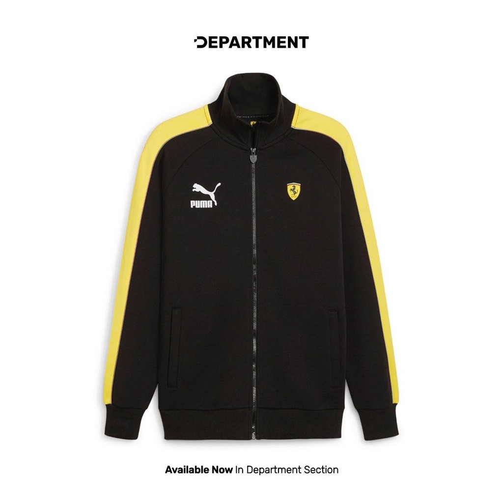 PUMA Jaket Pria SCUDERIA FERRARI RACE ICONIC T7 62519801 ORIGINAL