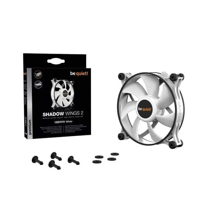 

diskon! be quiet! shadow wings 2 white version - 120mm pwm
