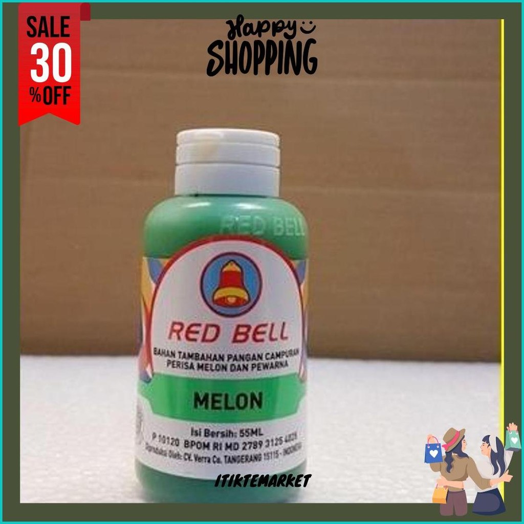 

Pewarna Dan Perisa Red Bell Rasa Melon 55Ml/Red Bell/Sumbo Red Bell Terlaris