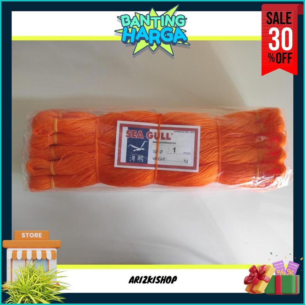 

Tali Tampar Tali Tambang 1Mm Sea Gull Ecer Bisa Cod