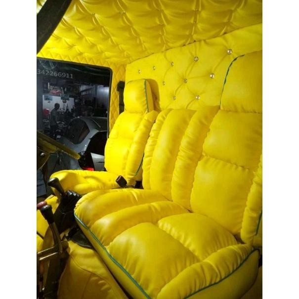 Sarung Jok / Cover Jok Truck ( Canter, Ragasa, Canter Hdl ) Model Full Sofa