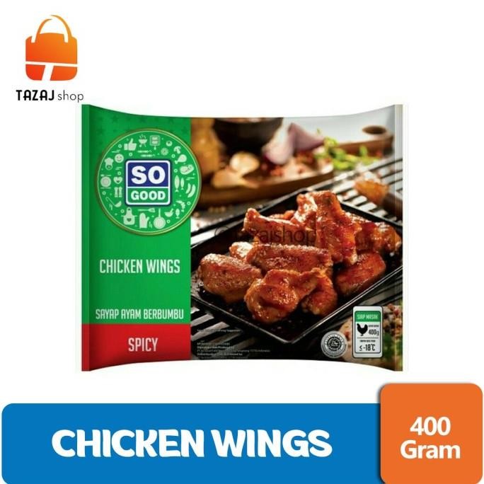 

diskon! so good chiken wings sayap ayam berbumbu spicy