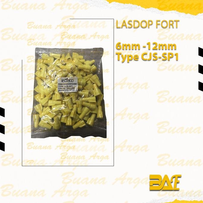 

diskon! lasdop double wings screw 4mm on wire connectors cjs-sp1 / cjssp1 fort