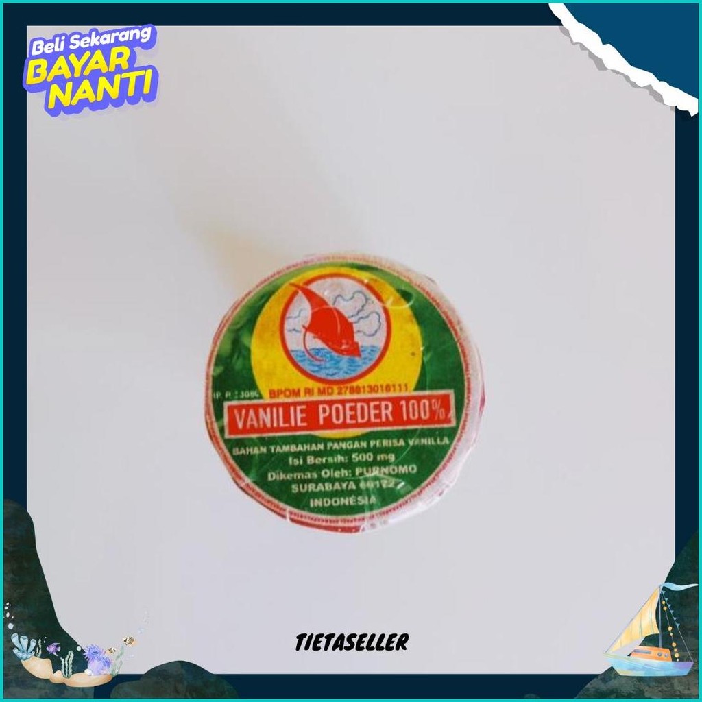 

Vanilie Powder Vanili Bubuk Cap Kapal Layar Lajar 1 Slop Cod