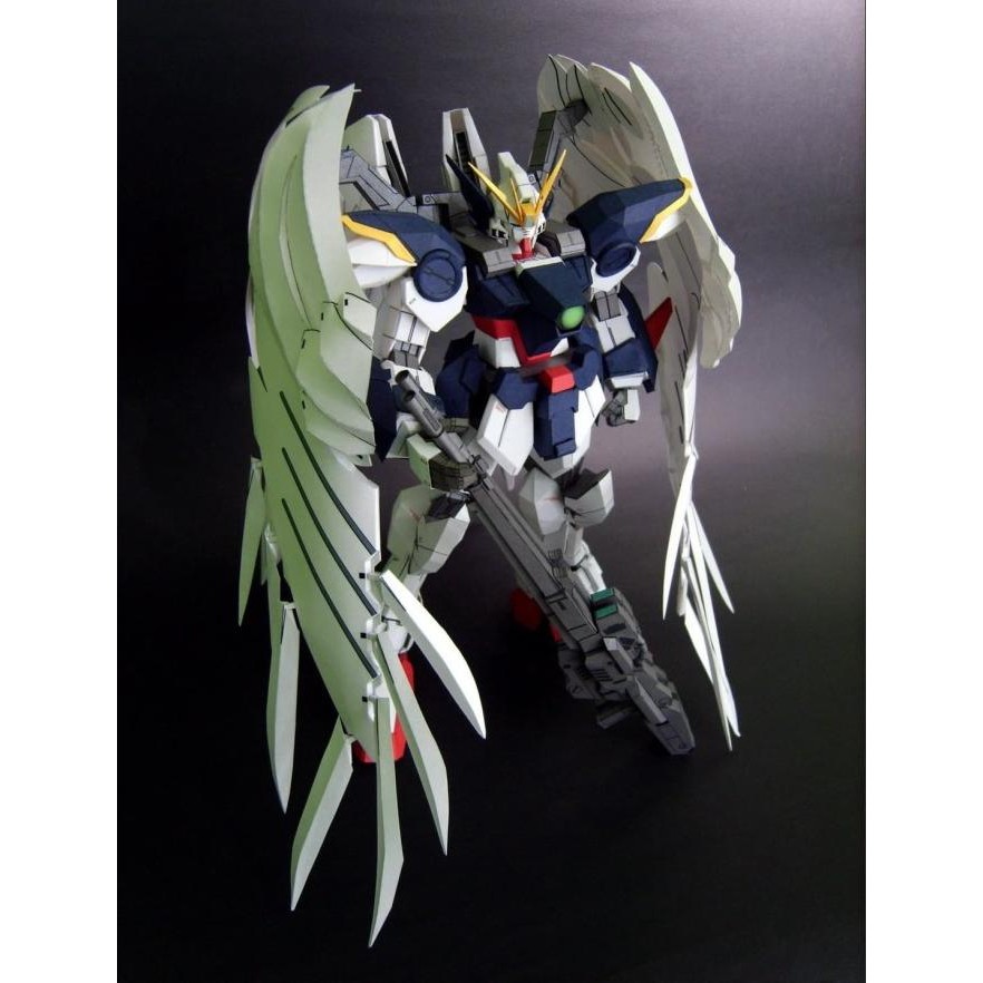 

diskon! papercraft xxxg-00w0 wing gundam zero customized wings 50cm