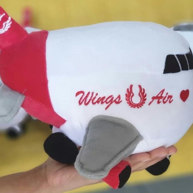 

diskon! boneka pesawat wings air