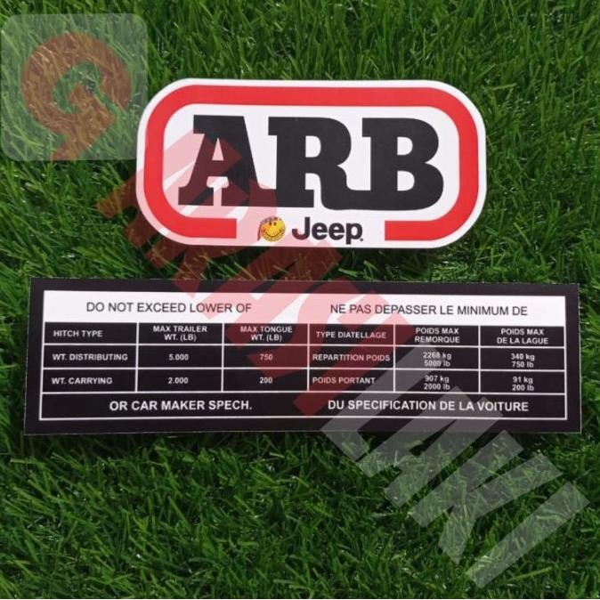 

Sale Sticker Arb Jeep