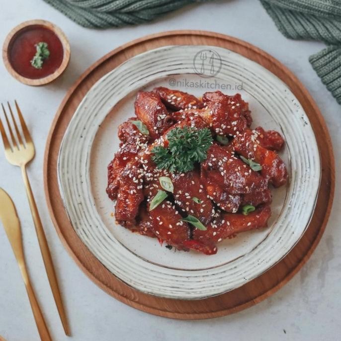 

diskon! spicy korean wings set 500gr