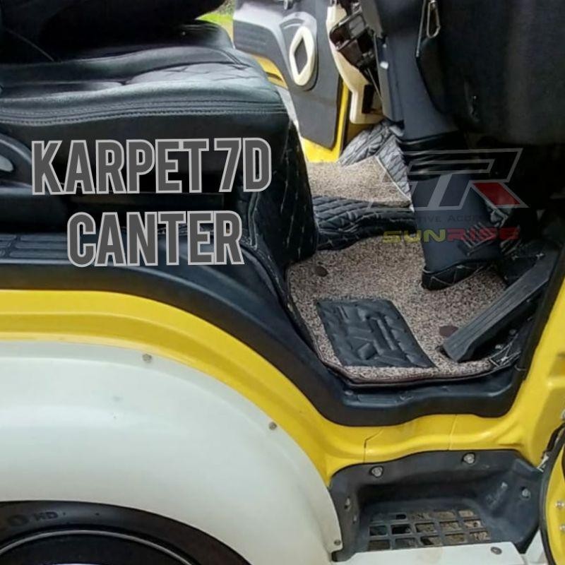 Karpet 7D Truck Canter Aksesoris Interior Truk Canter