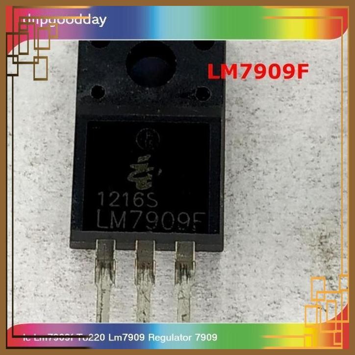 [DNP] IC LM7909F TO220 LM7909 REGULATOR 7909