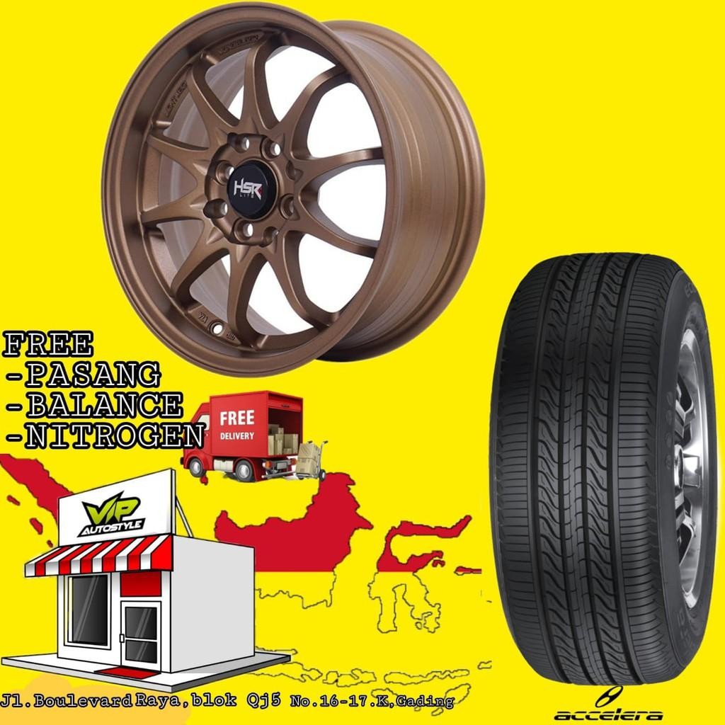 Velg Mobil Murah Paketan Velg Plus Ban Ring 15 Cocok Brio Sigra Agya Yaris Calya Ayla Dll