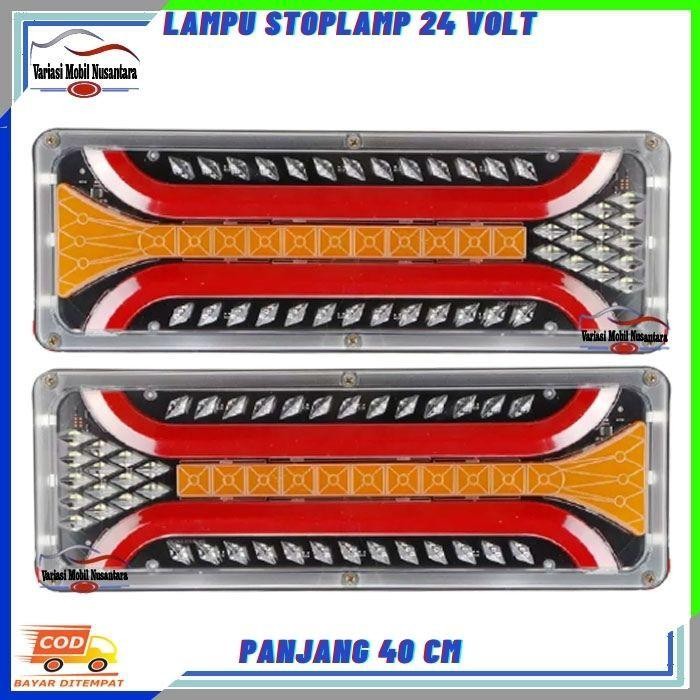 Lampu Stoplamp Variasi Stop Lamp Rem Belakang Running Mobil Canter Truk Truck