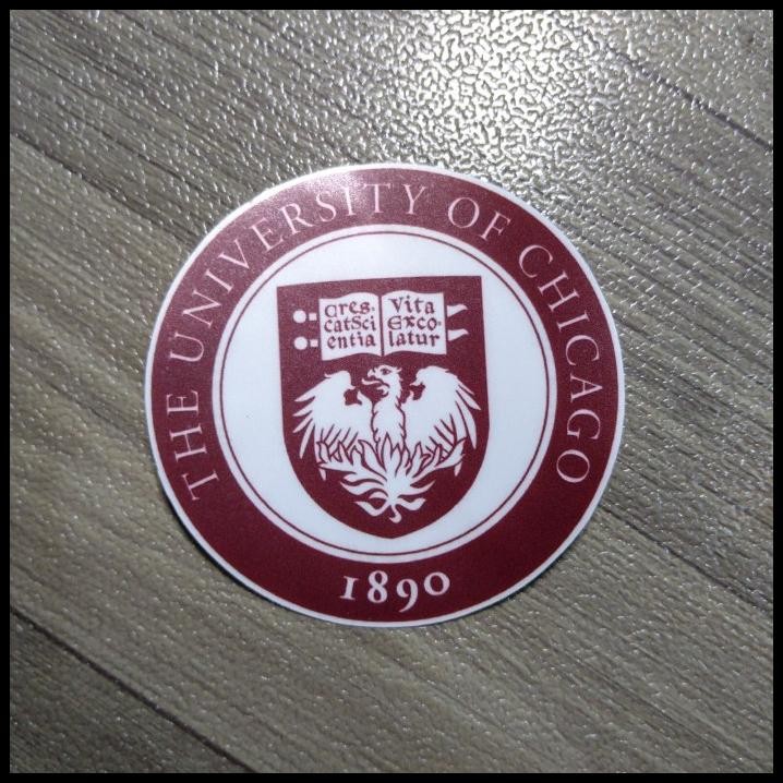 

DISKON STIKER THE UNIVERSITY OF CHICAGO !!!!!