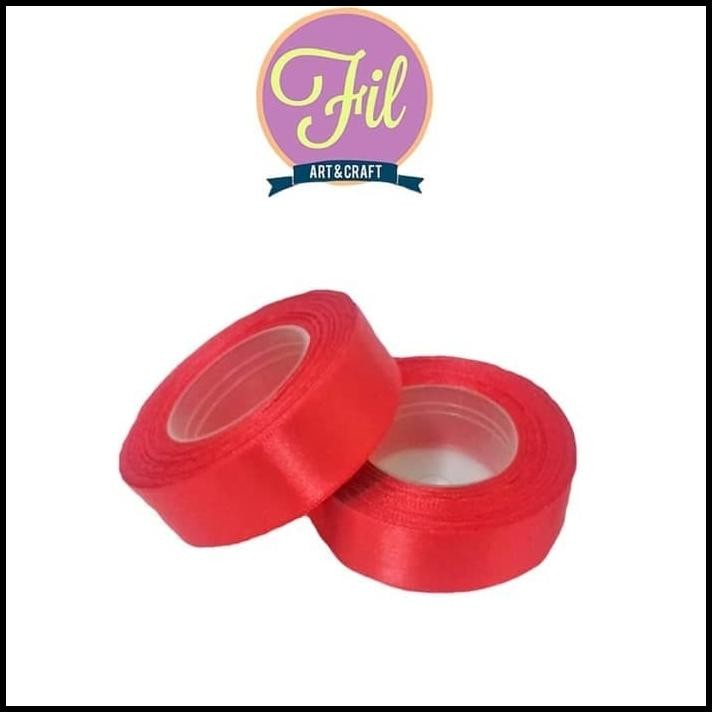 

TERBARU PITA SATIN MERAH 1 INCH / PITA KAIN MERAH 1" / PITA SATIN 1INCH !!