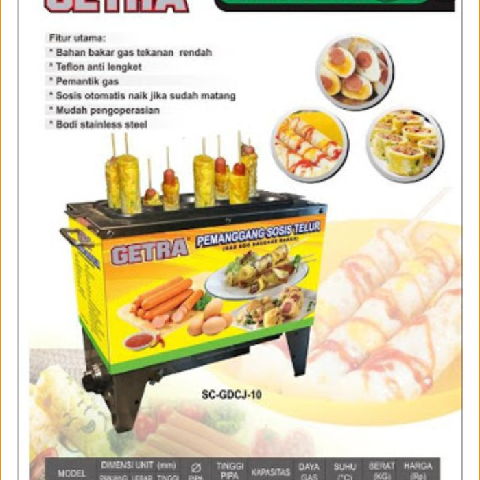 TERBARU Kompor sostel Getra 10 lubang