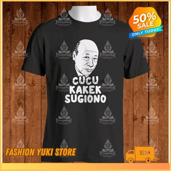 KAOS TSHIRT BAJU COMBED 30 DISTRO CUCU KAKEK SUGIONO POLOS CUSTOM INDONESIA PRIA  WANITA JEPANG JAPA