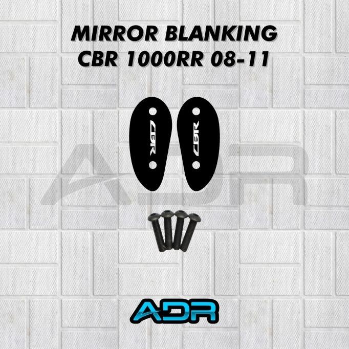 BEST SELLER MIRROR BLANKING HONDA CBR 1000RR FIREBLADE 08-11 / PENUTUP SPION