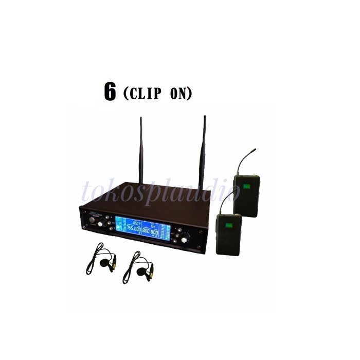 Hilmawanmall - Spl Audio Wireless Microphone Wm404