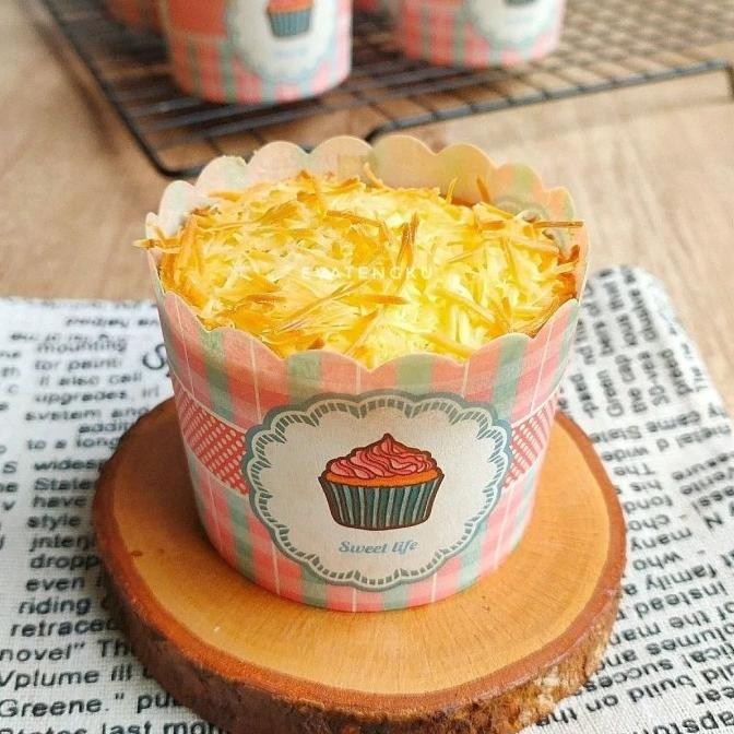 

sale! cup muffin sweet life isi 50pcs cupcase cupcake muffin kertas cup