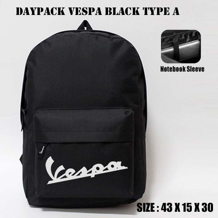 CUCI GUDANG TAS VESPA - BACKPACK VESPA - TAS RANSEL VESPA - TAS SEKOLAH VESPA