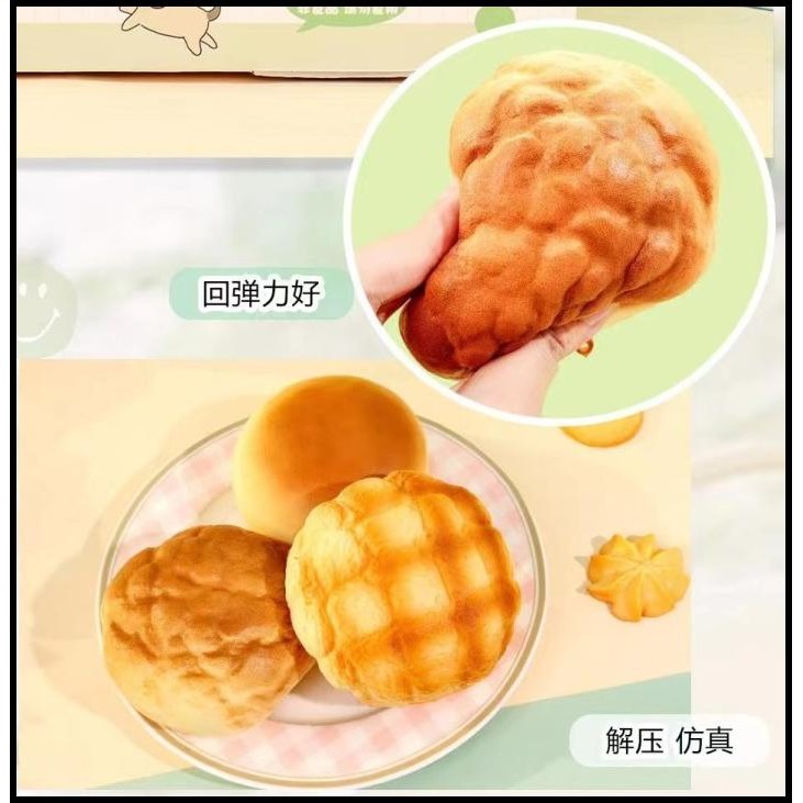 Squishy Roti Japan Bread Squishy Realistic Squishy Croissant Soft