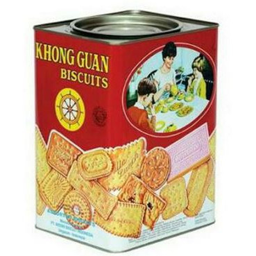 

Biskuit kaleng Khong Guan 1600gr, Gratis Packing Aman exp 2025